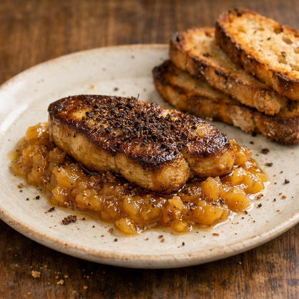 Foie gras poêlé