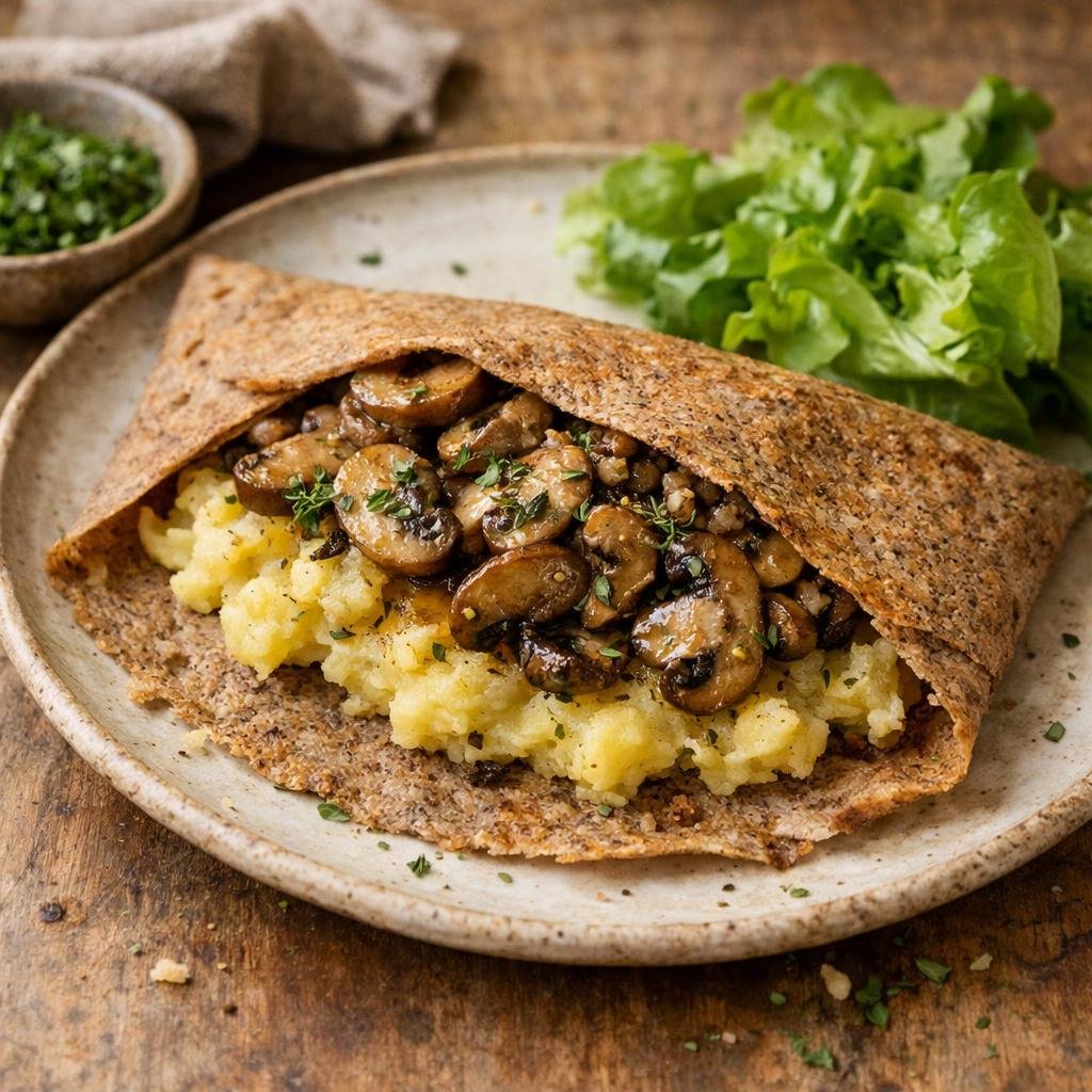 galette de sarrasin garnie