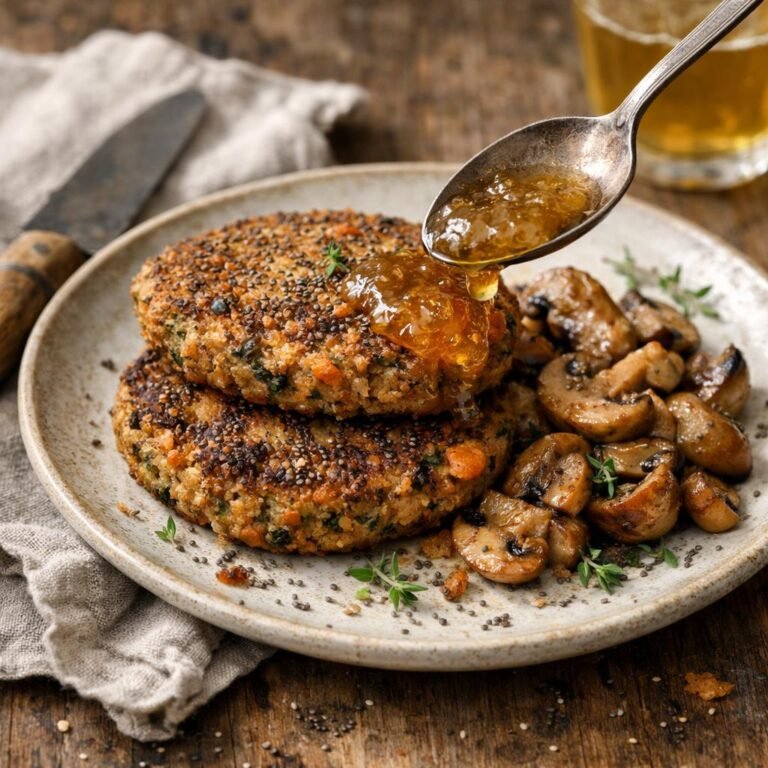 galettes de lentilles et chia