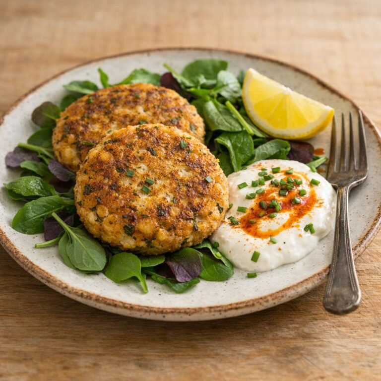 Galettes de lentilles et chèvre