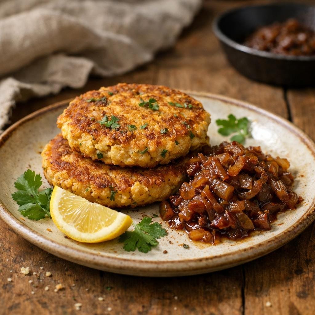 Galettes de pois chiches