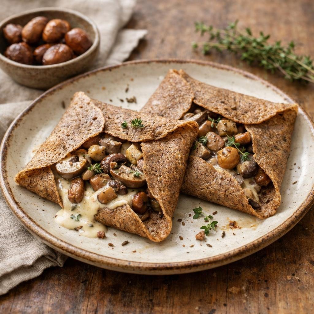 galettes de sarrasin farcies