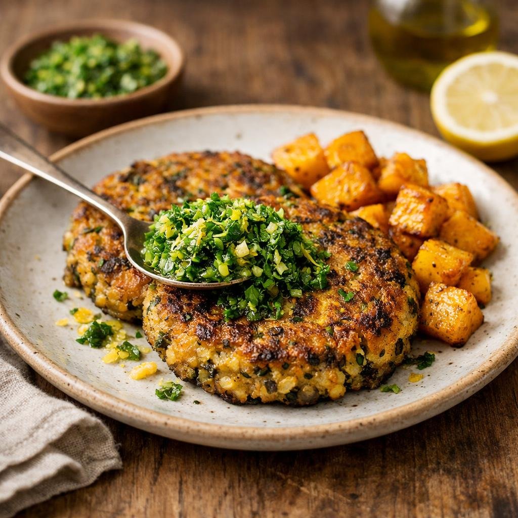 galettes lentilles butternut