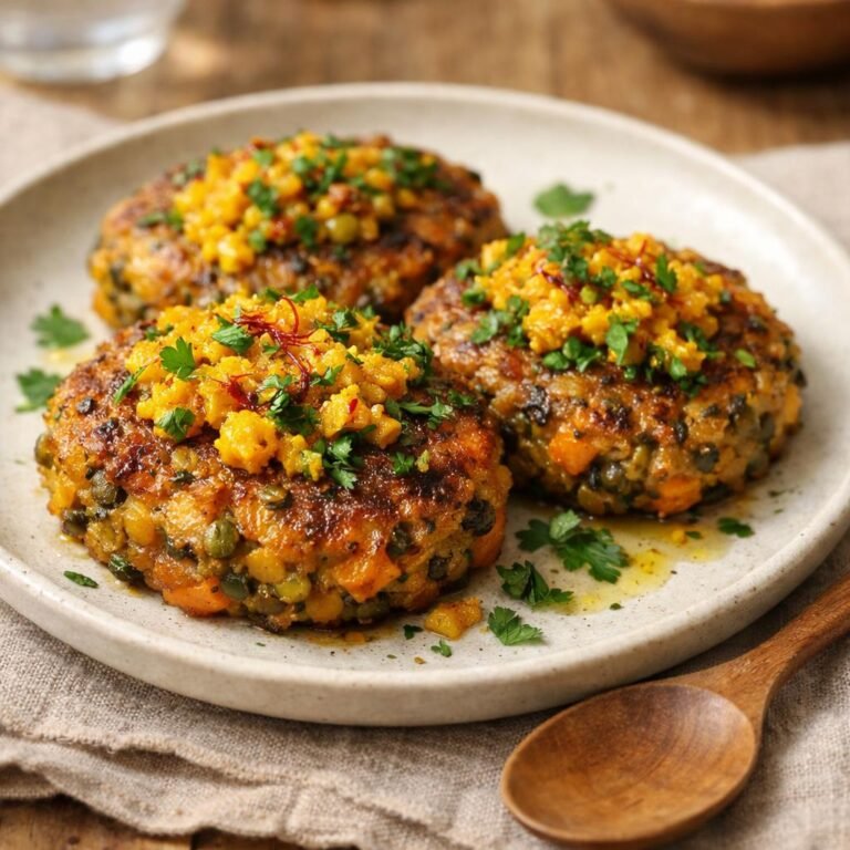 Galettes lentilles et butternut