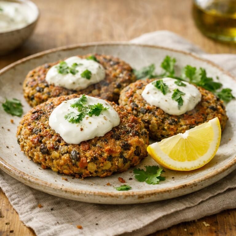 galettes lentilles sarrasin