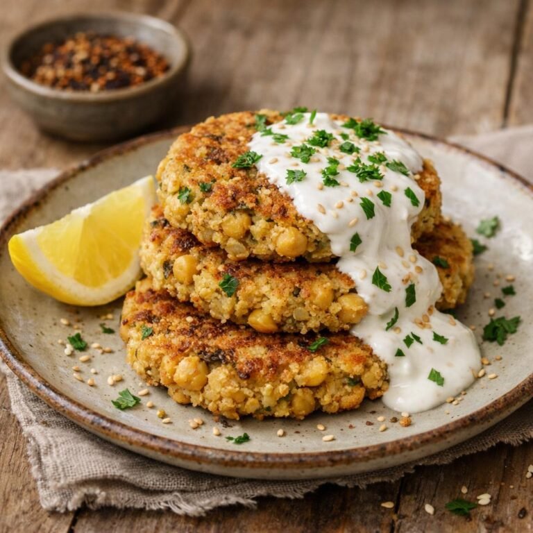 galettes millet pois chiches