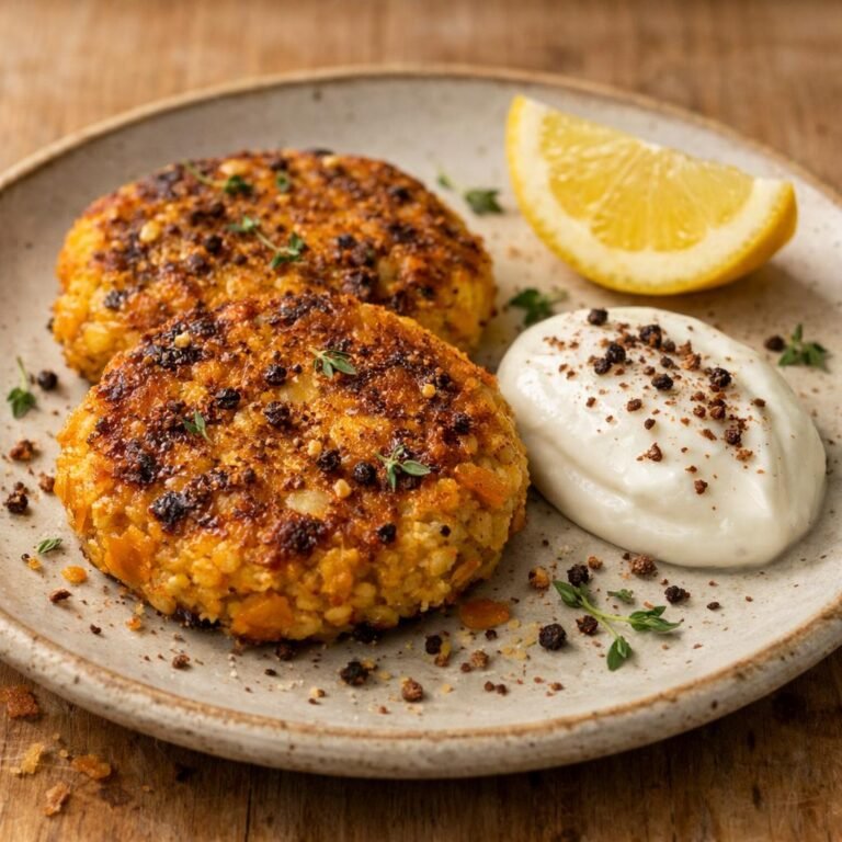 Galettes millet potimarron