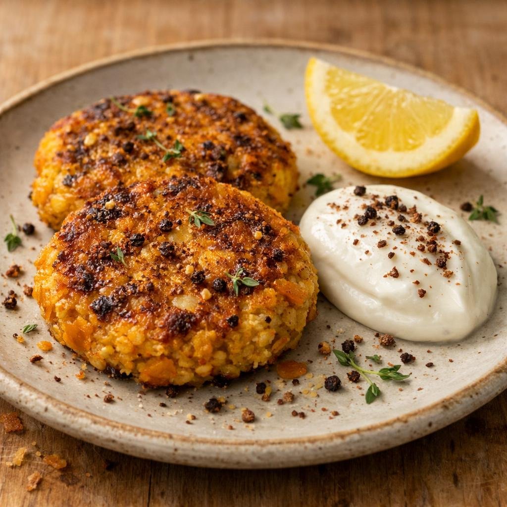 Galettes millet potimarron