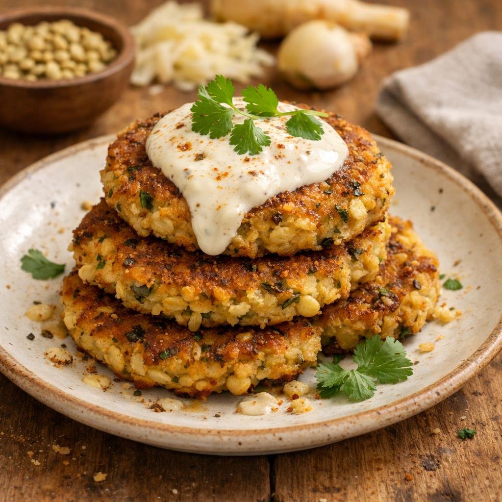 Galettes pois cassés et panais