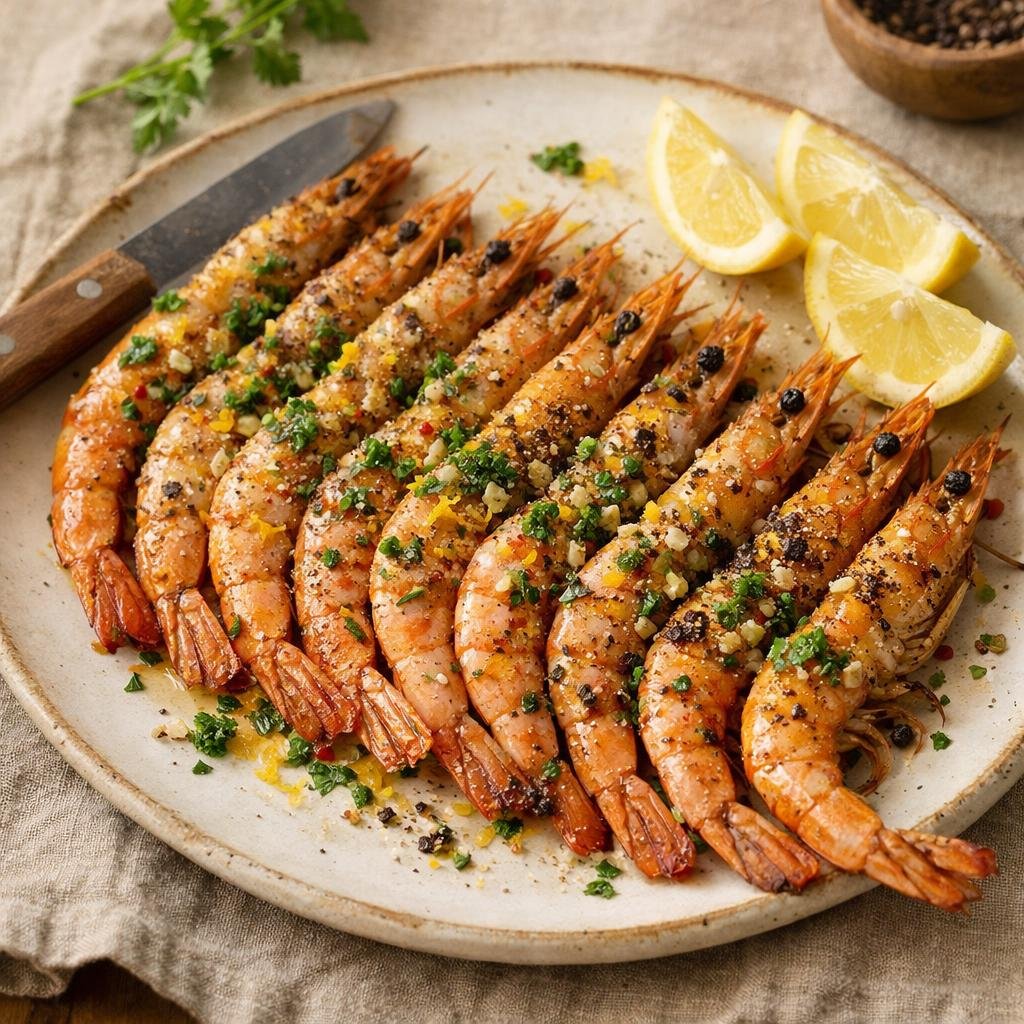 Gambas à la plancha
