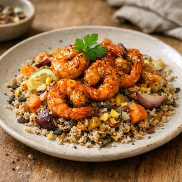 Gambas caramélisées