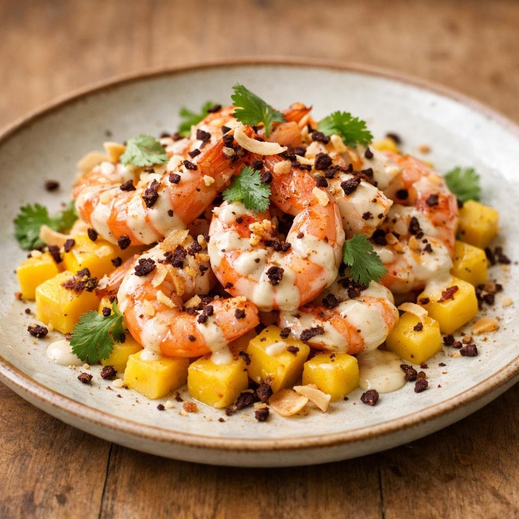 gambas mangue cacao