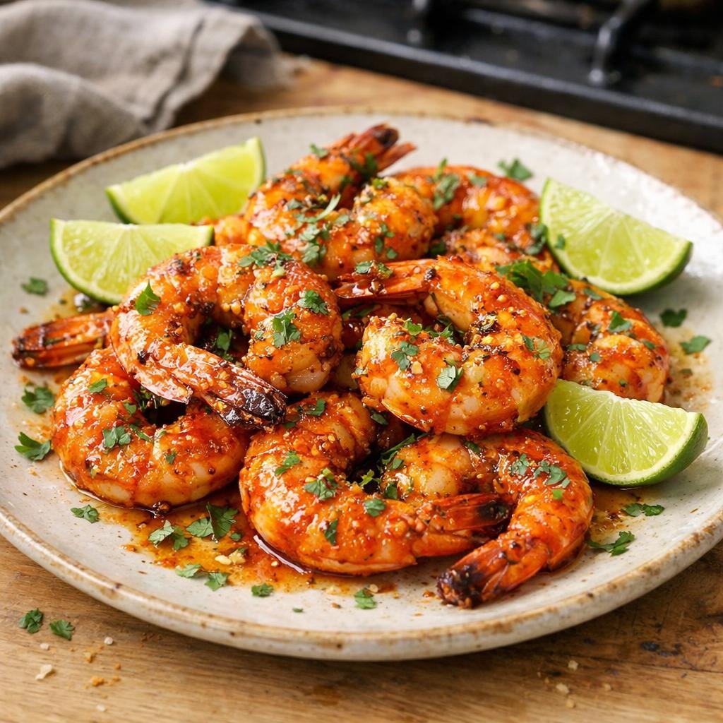 Gambas rôties Habanero