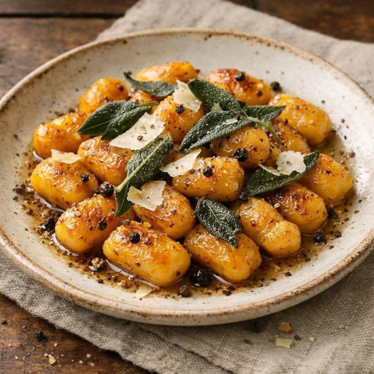 gnocchis de butternut