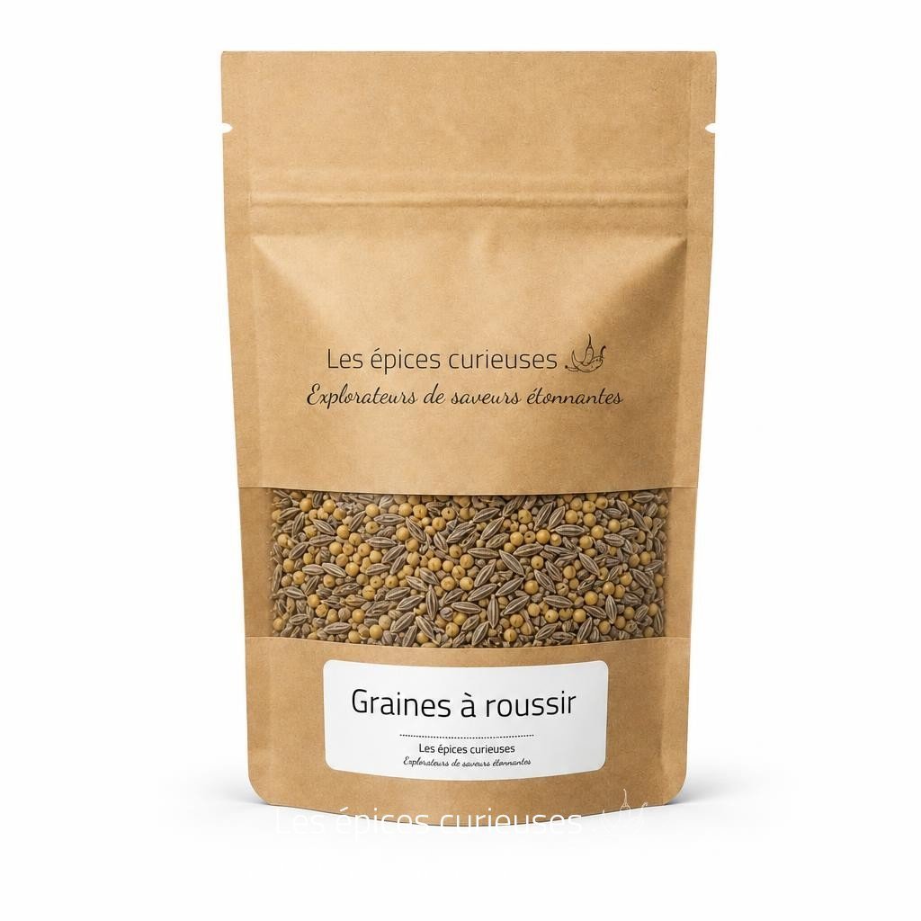 Graines à roussir - Packaging - Les Épices Curieuses