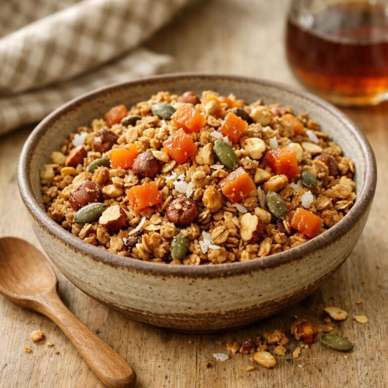 granola papaye séchée