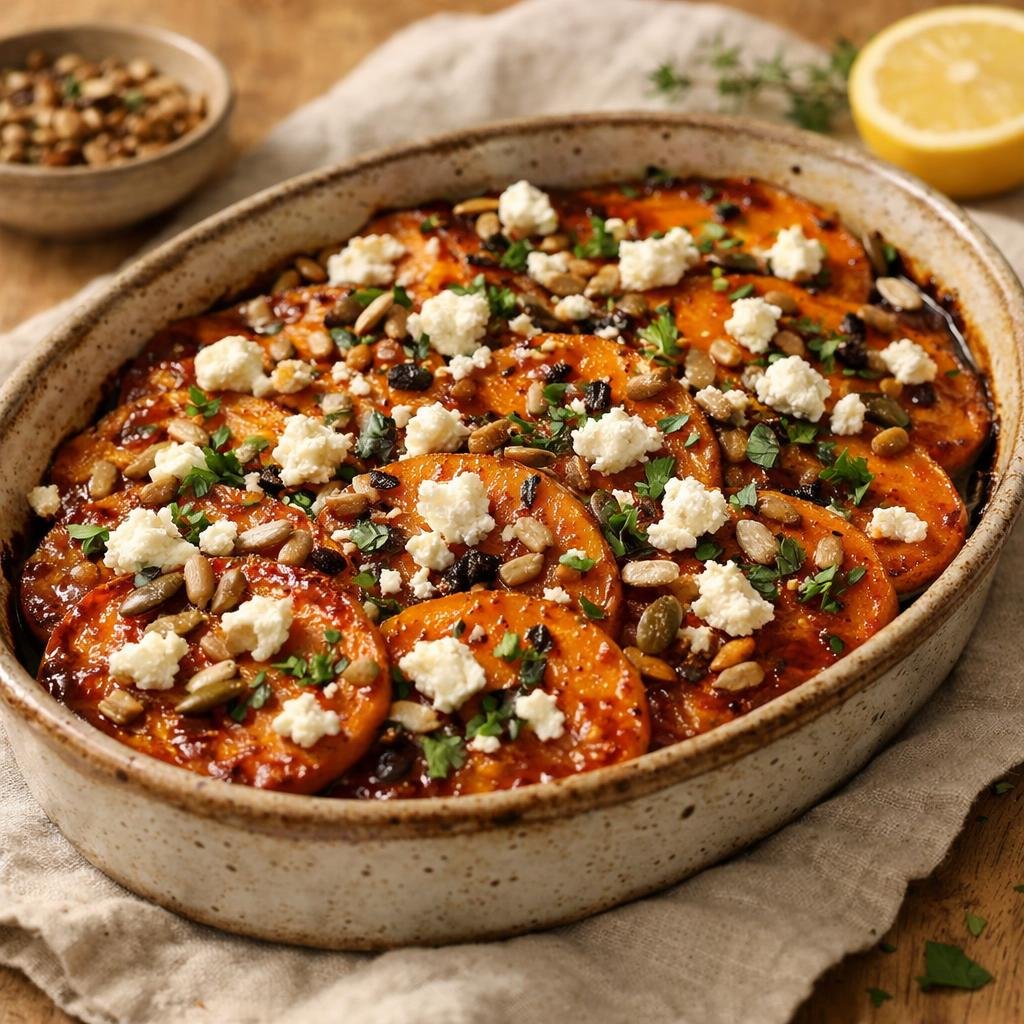 Gratin butternut barbecue
