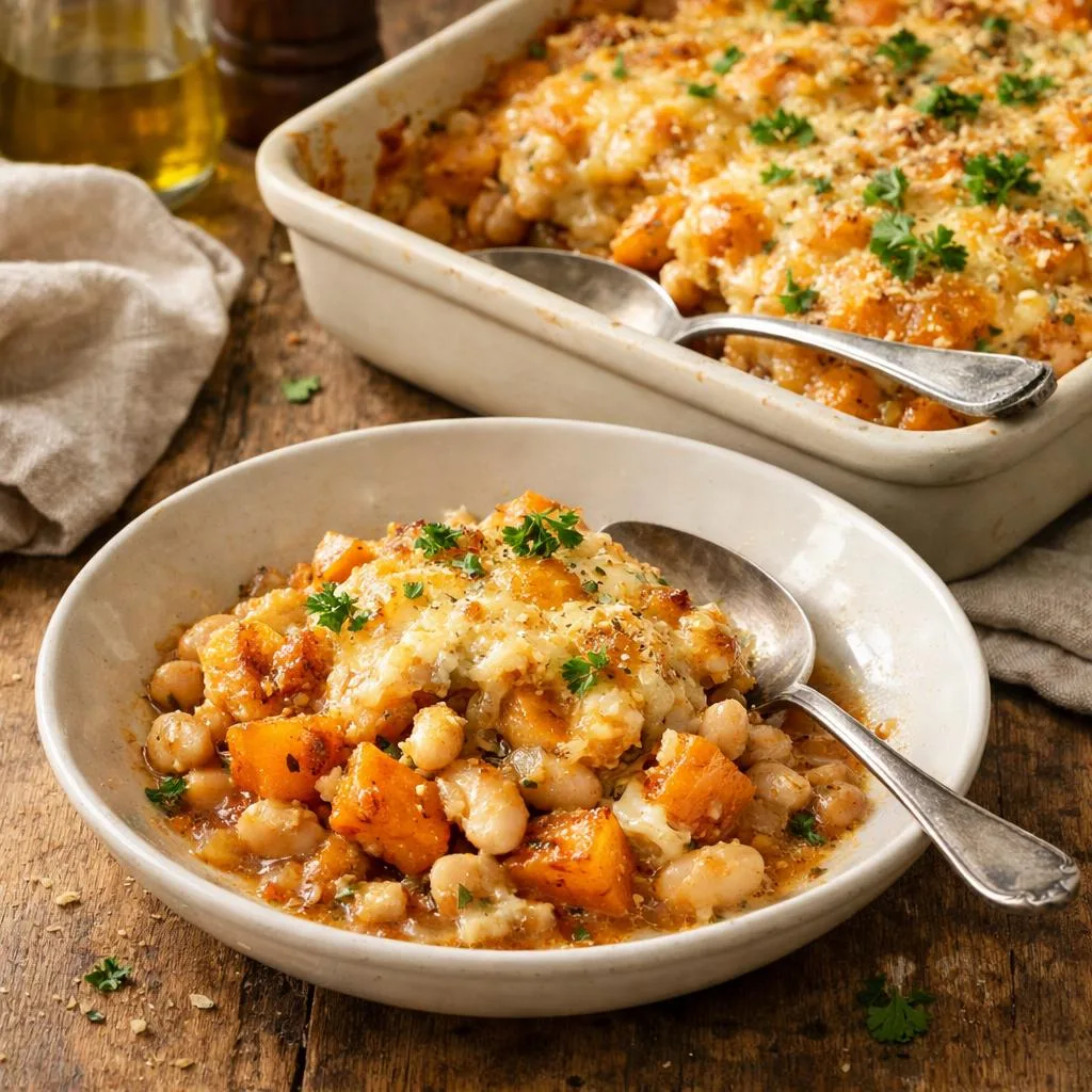 gratin butternut chili