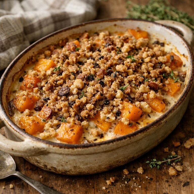 Gratin butternut tonka
