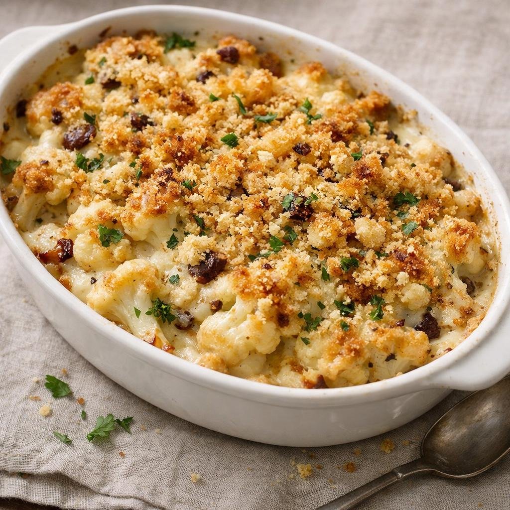 Gratin chou-fleur chipotle