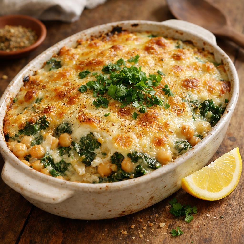 Gratin chou frisé Yassa