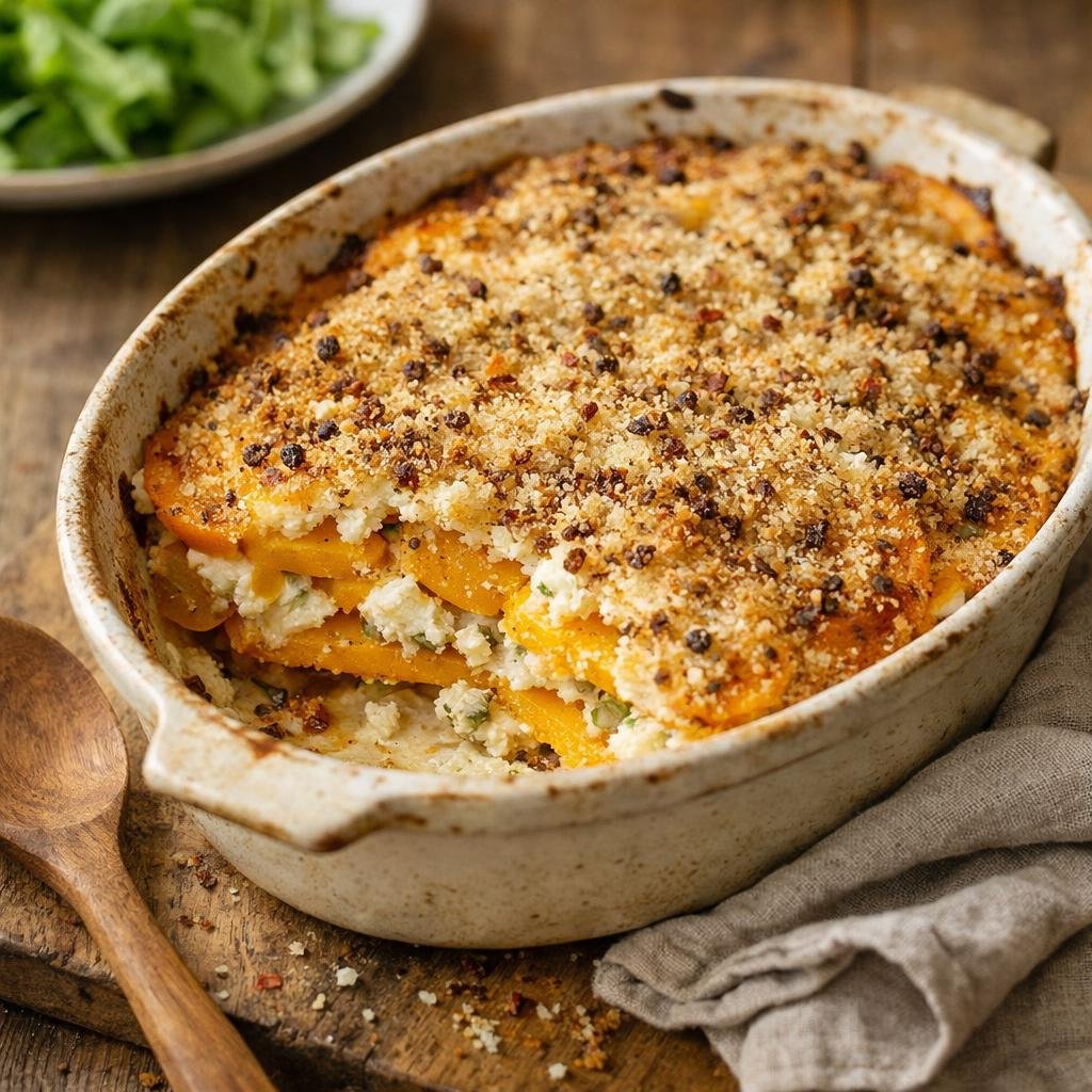Gratin de butternut