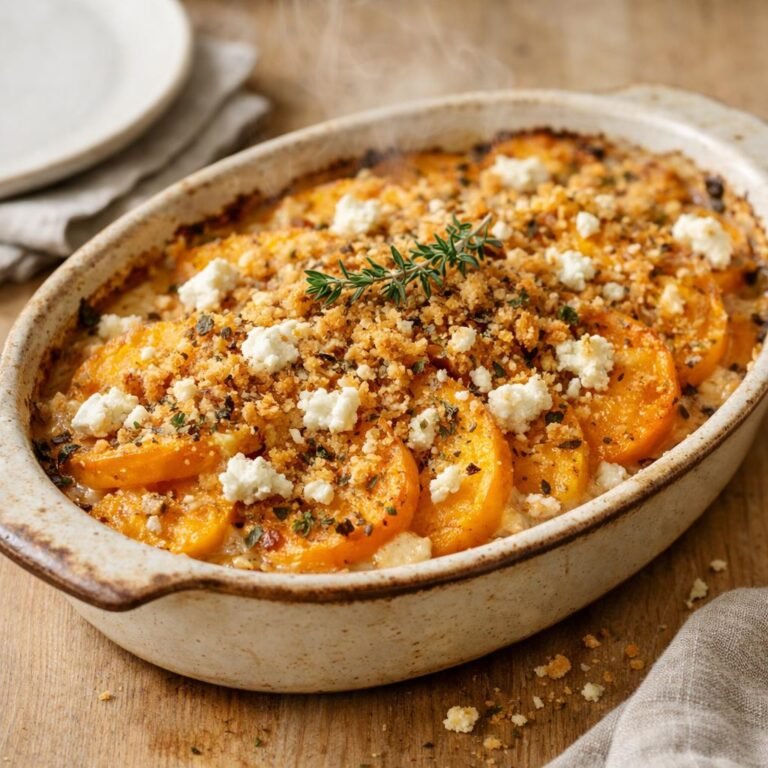 gratin de butternut
