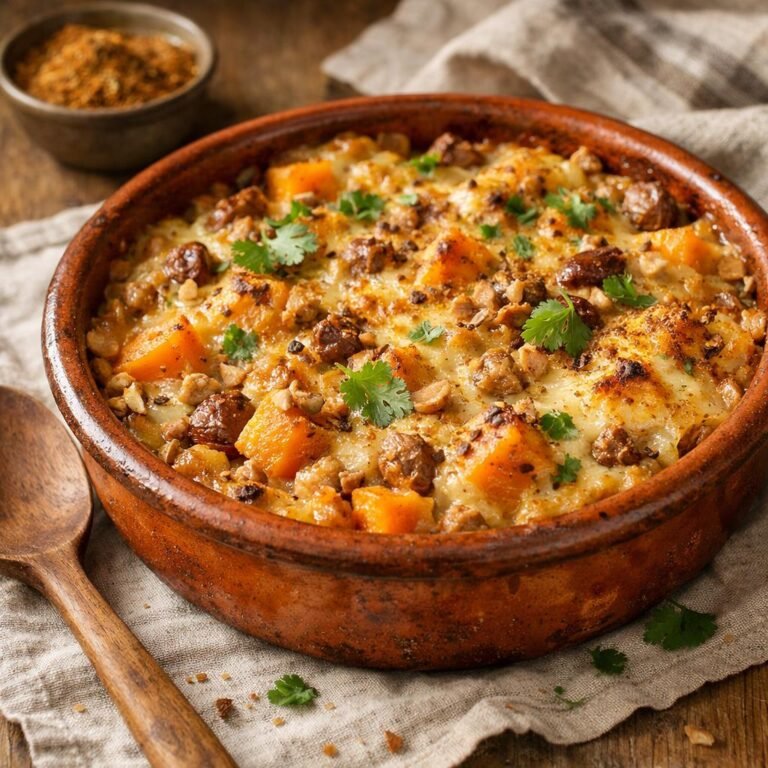 Gratin butternut Ras el hanout