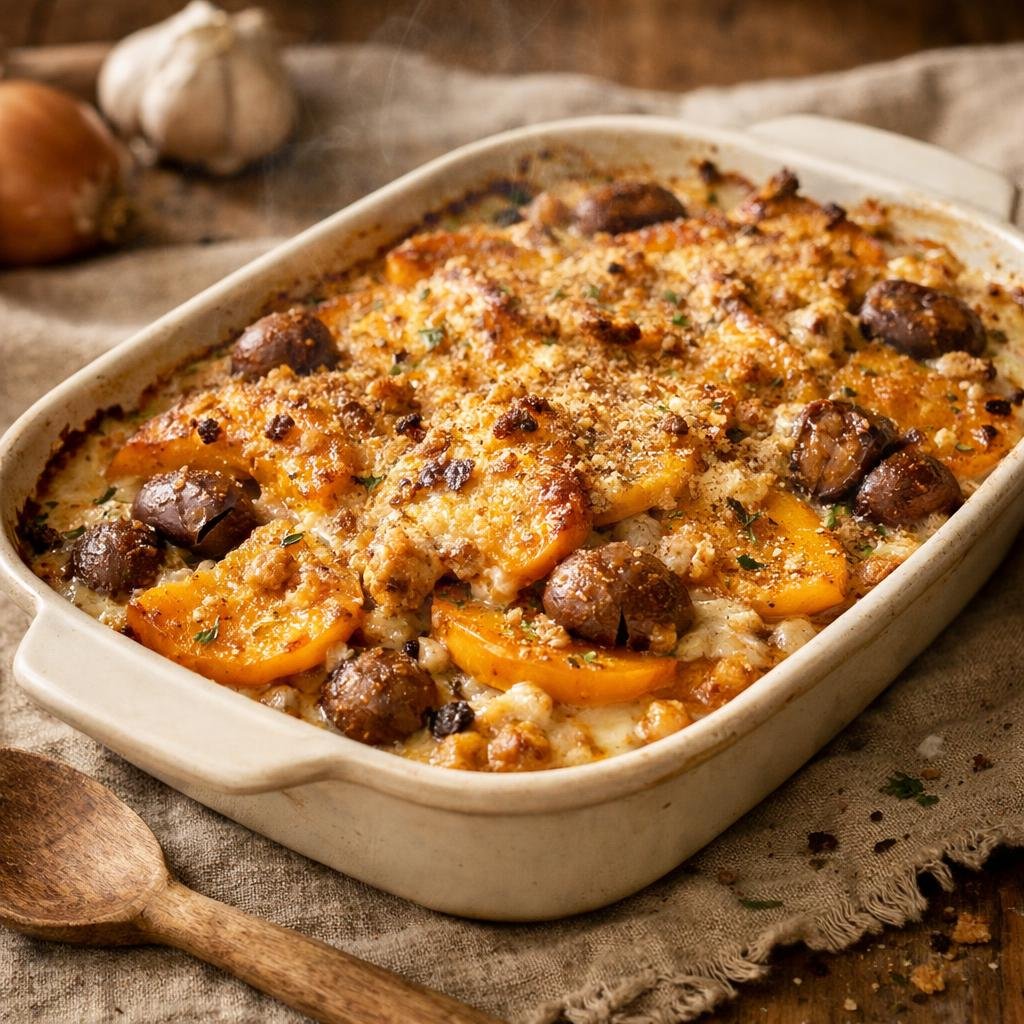 Gratin de butternut