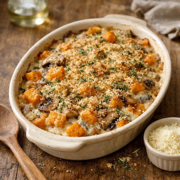 Gratin de butternut