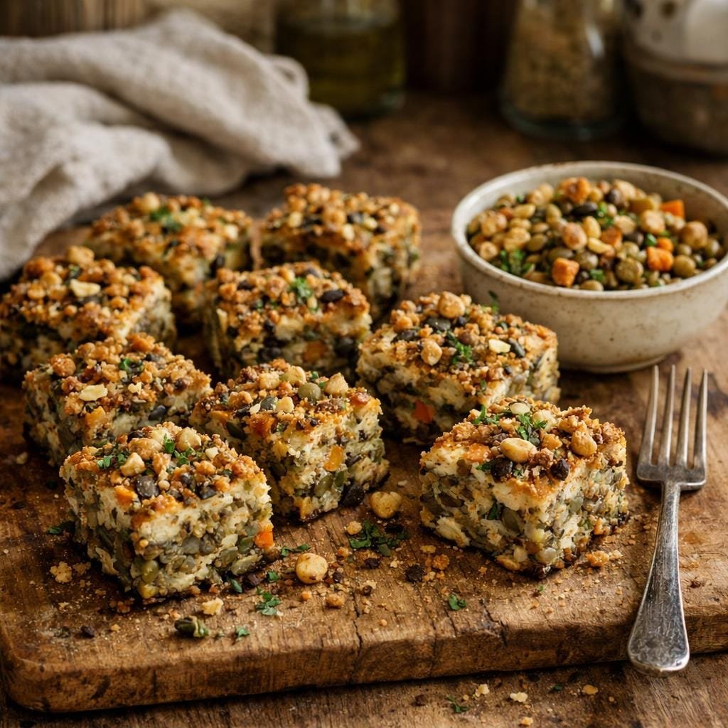 gratin de lentilles