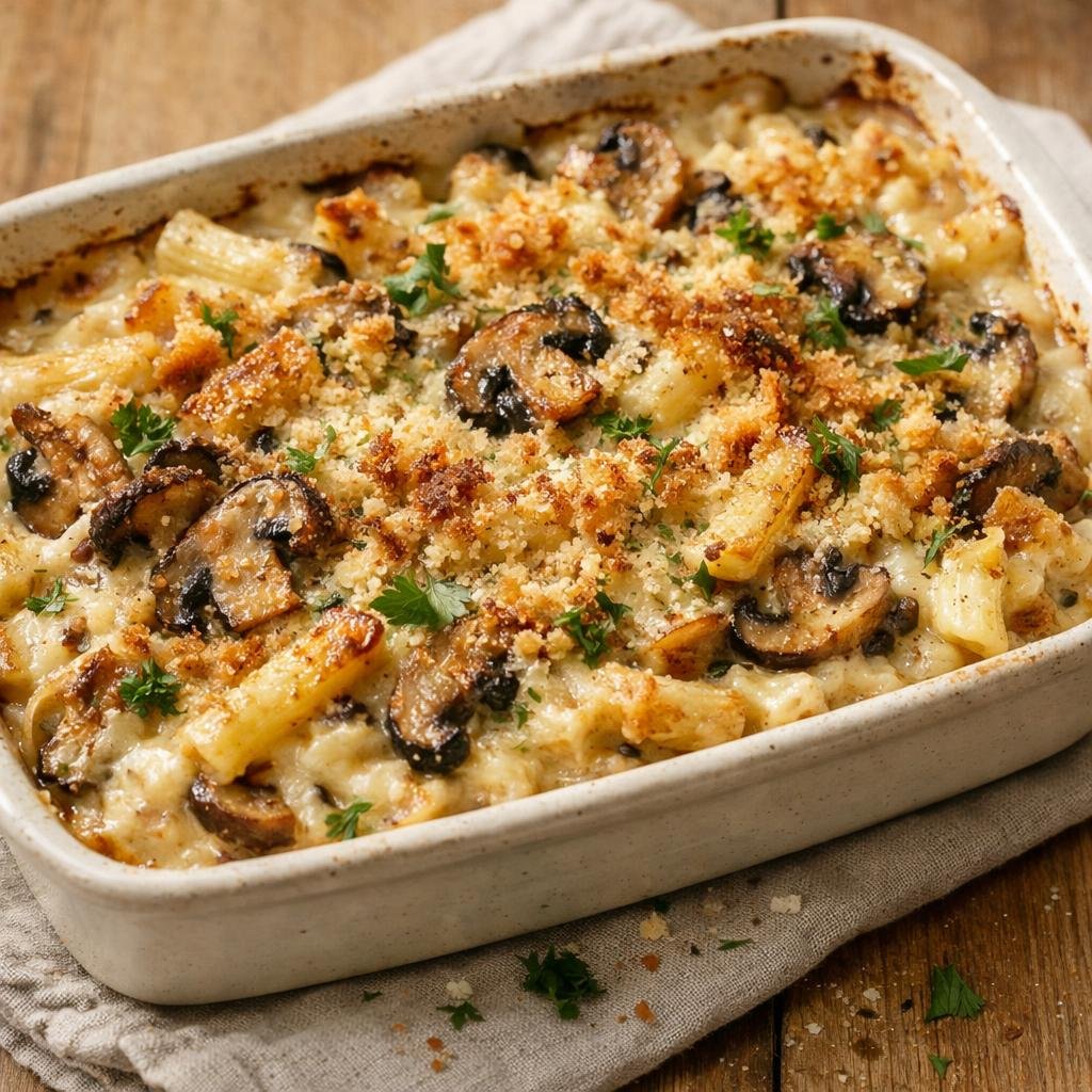 gratin pâtes panais
