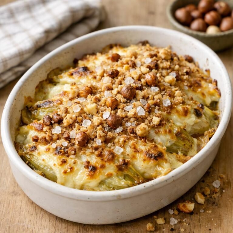 Gratin d’endives au Comté