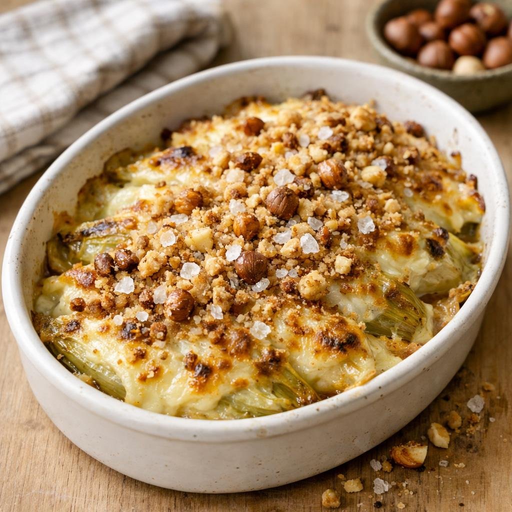 Gratin d’endives au Comté