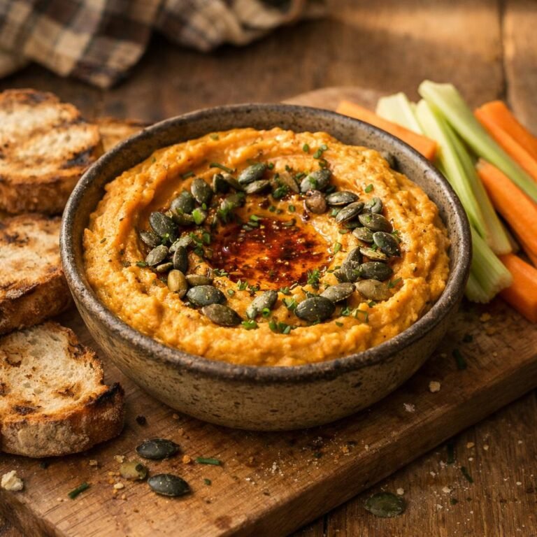 Houmous butternut châtaignes