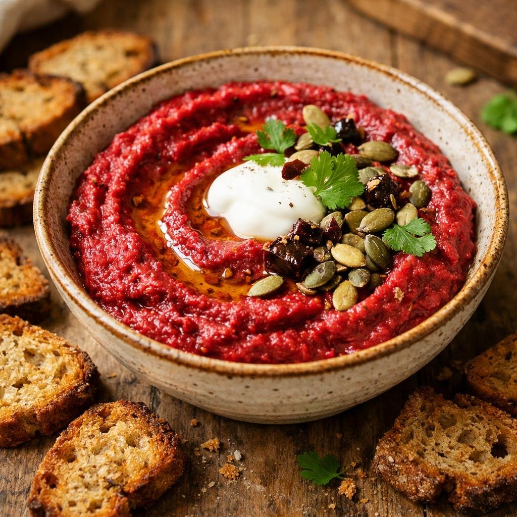 Houmous betterave chipotle