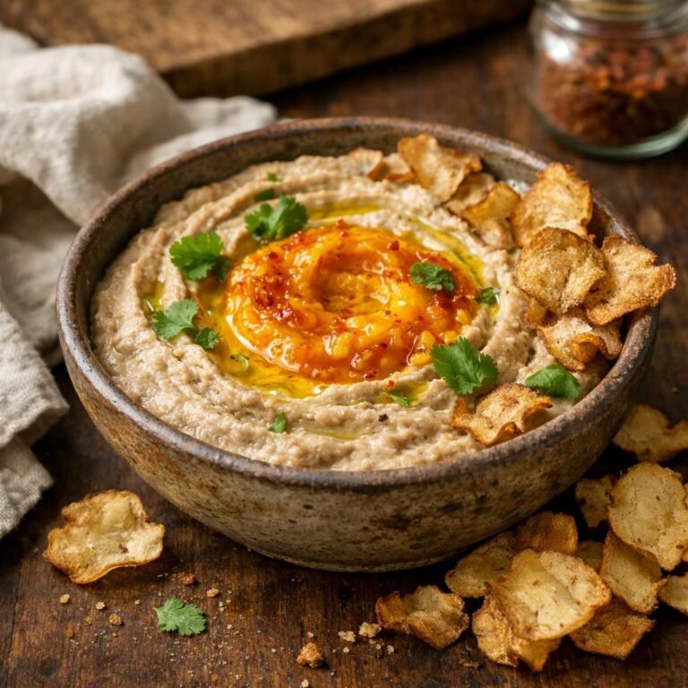 Houmous de châtaignes