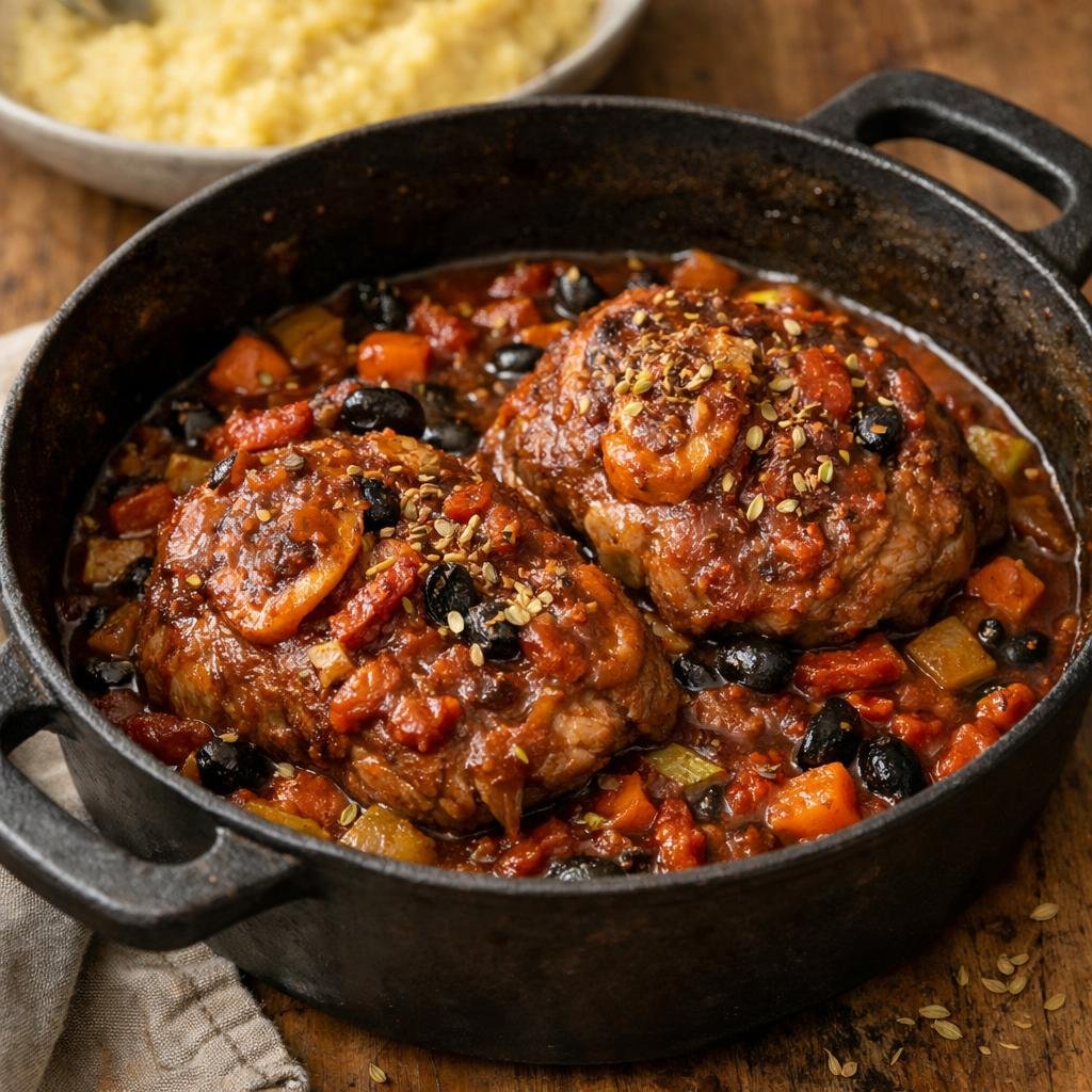 jarret de veau braisé