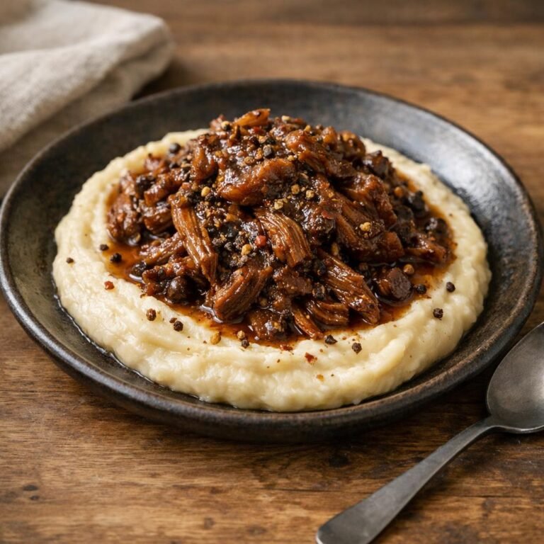Joue de porc au Poivre de Bucay