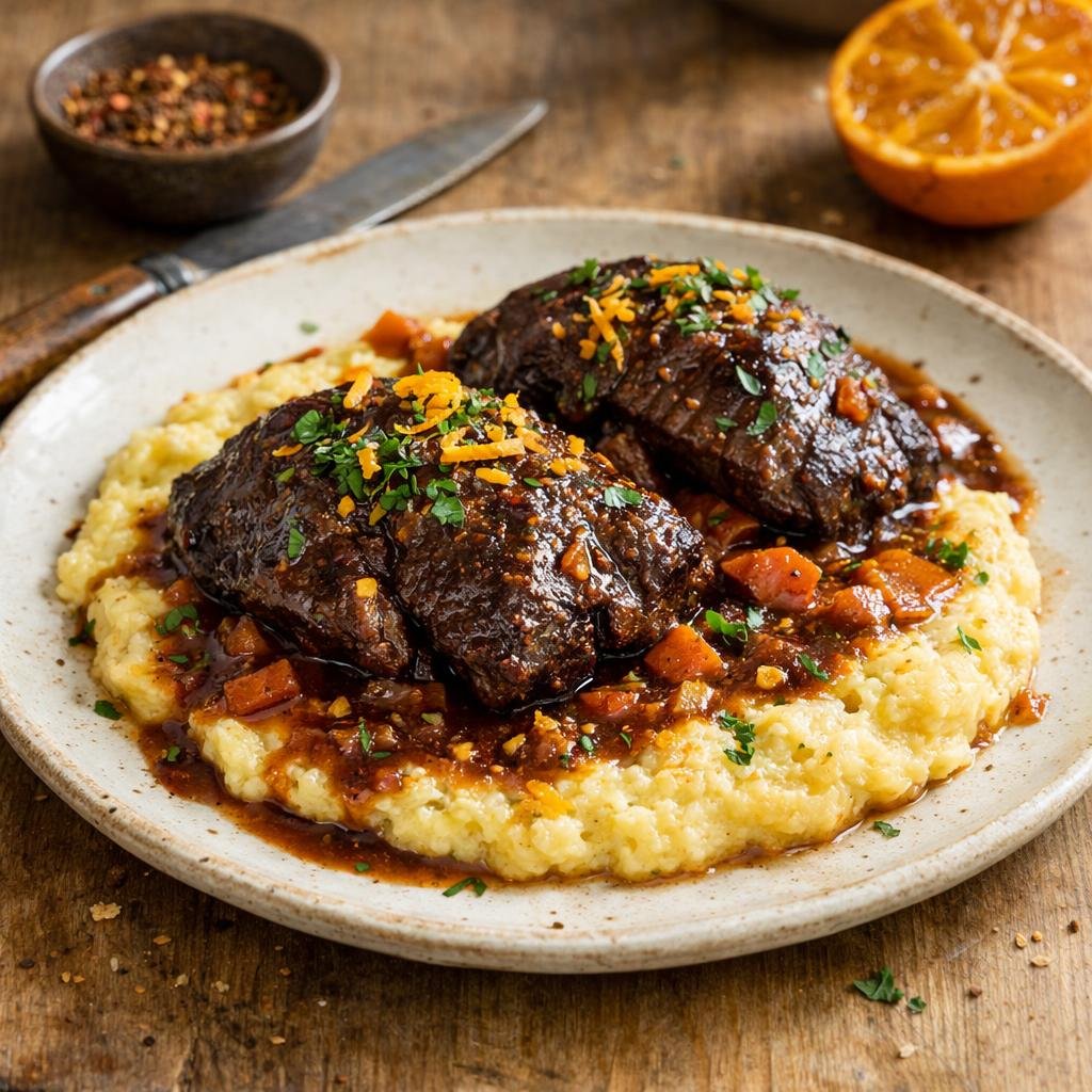 Joues de bœuf braisées