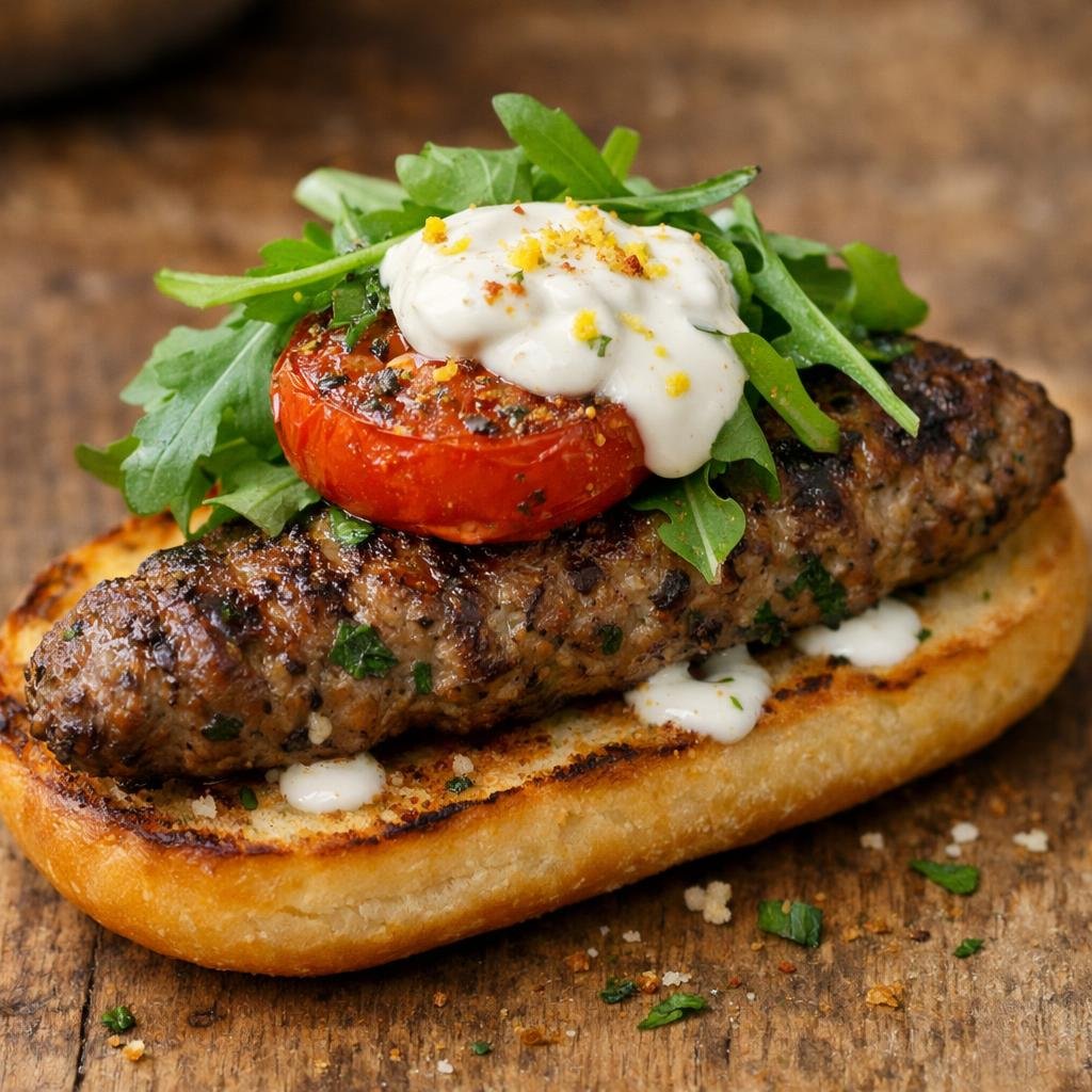 Kefta d'agneau épicée