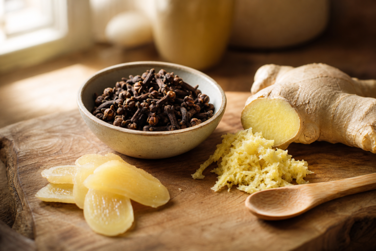 Clou de girofle et gingembre : usages, goûts et dosages