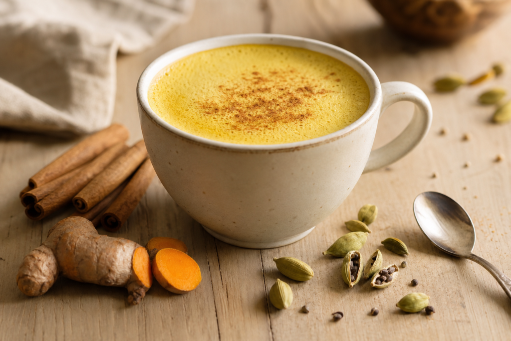 Golden Chai Latte : recette, dosages et astuces