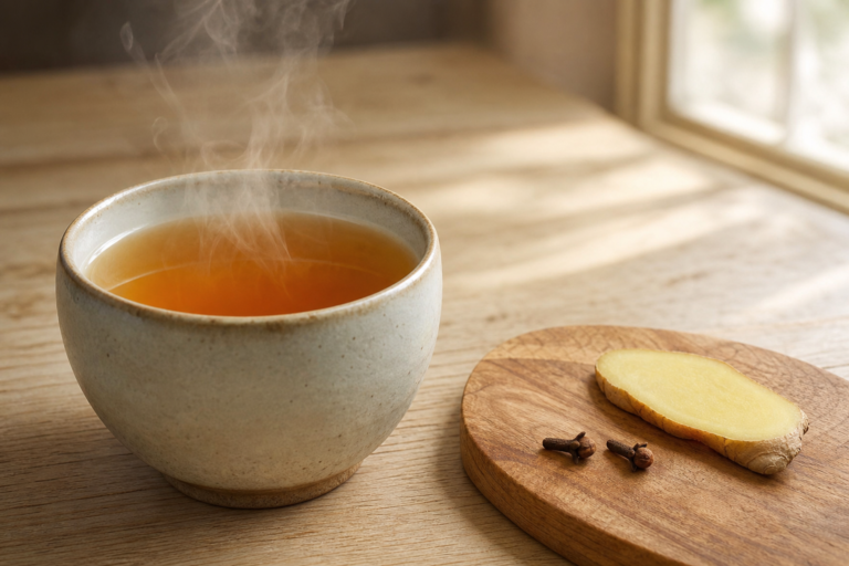 Infusion clou de girofle & gingembre : dosages et usages