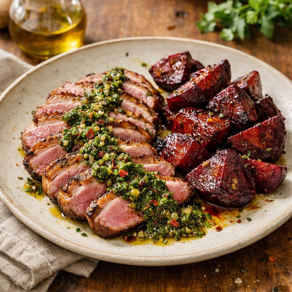 Magret au chimichurri
