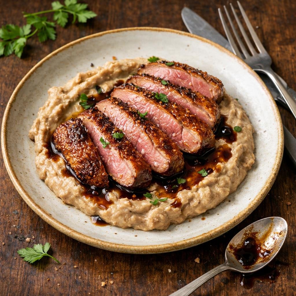 magret de canard cannelle