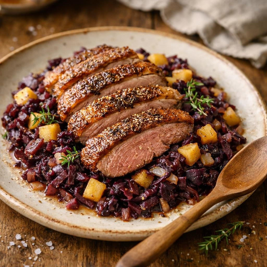 magret de canard rôti