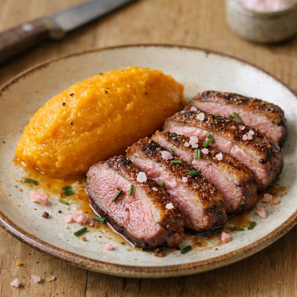 Magret de canard rôti