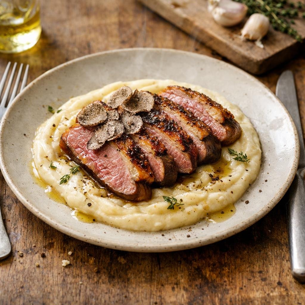 magret truffe blanche