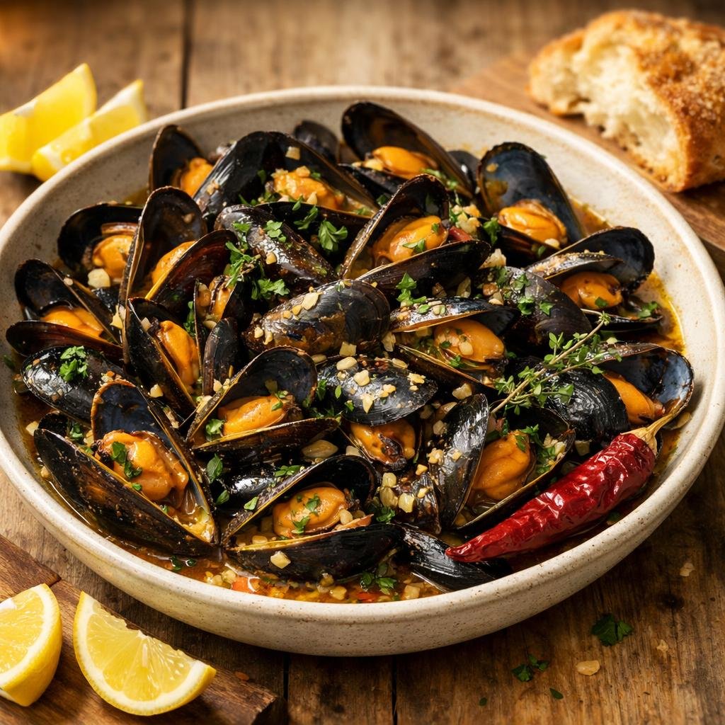Moules à la bière